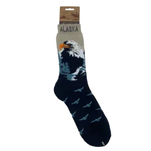 Eagle Profile Alaska Towel Socks