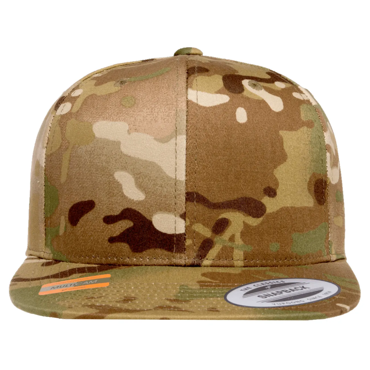 Flexfit Yupoong Classic Snapback Multicam Cap