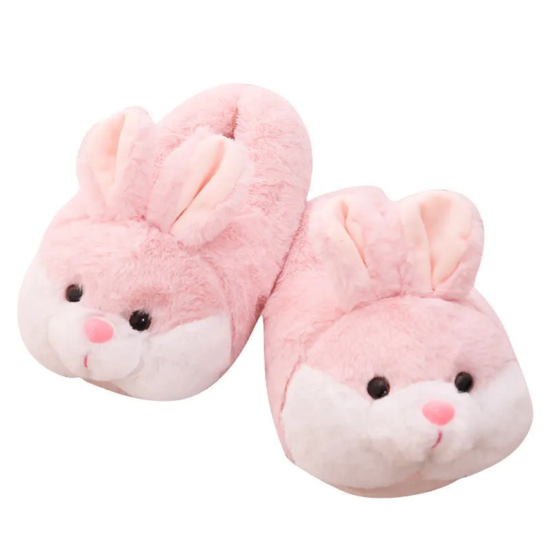 Fuzzy Bunny Slippers