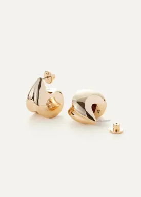 Jenny Bird Nouveaux Puff Earrings in Gold